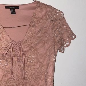 🆕Forever 21🌸mute pink dress